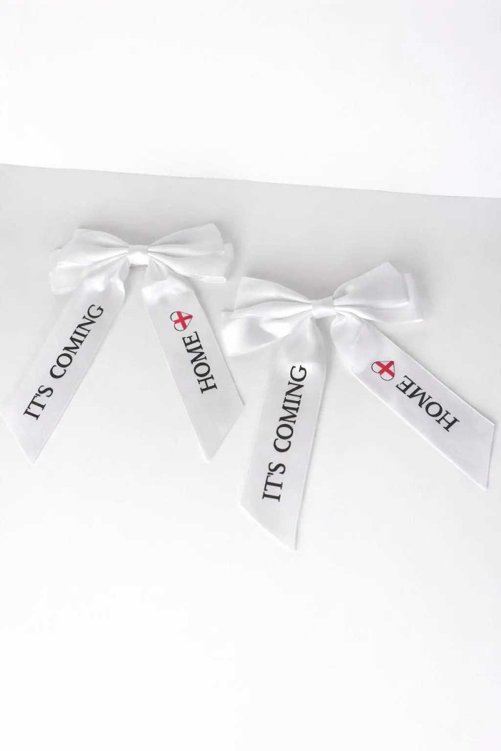 England world cup football hair bow