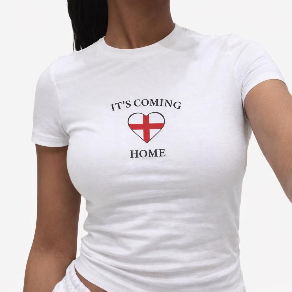 England World cup Football Baby Tee T-Shirt