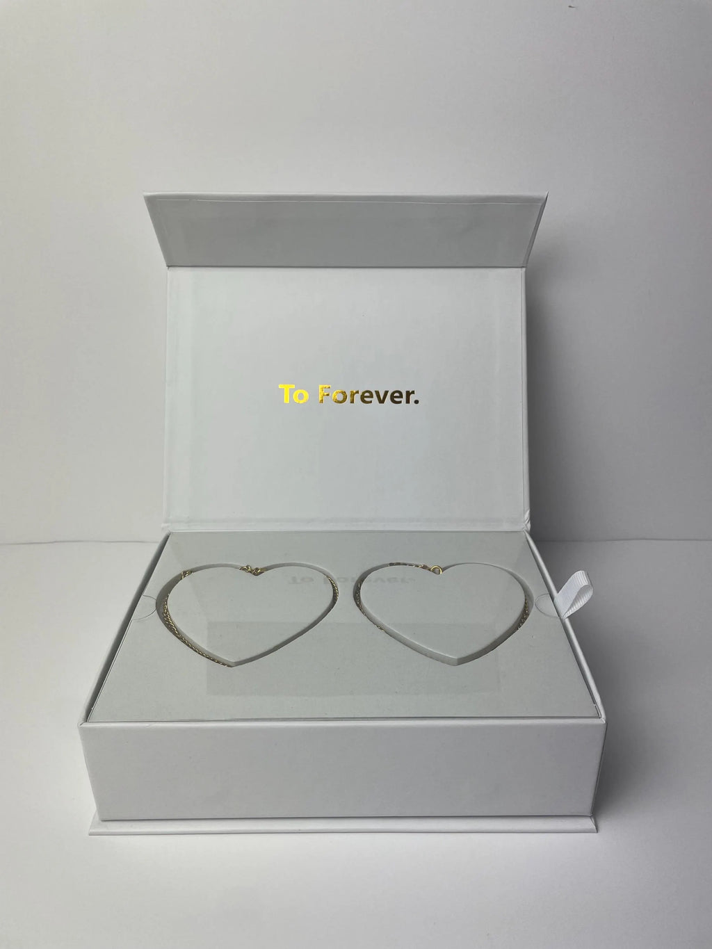 Permanent matching gold and silver couples bracelets